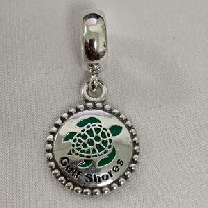 Pandora Gulf Shores Charm, S925 Silver Jewelry